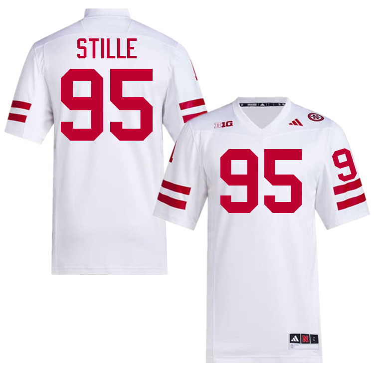 Ben Stille Nebraska Jersey,Nebraska Cornhuskers Football Uniforms,Jersey-White